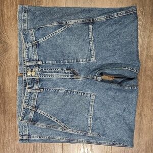 GAP HIGH RISE WIDE LEG CROP JEANS, 6 (28)